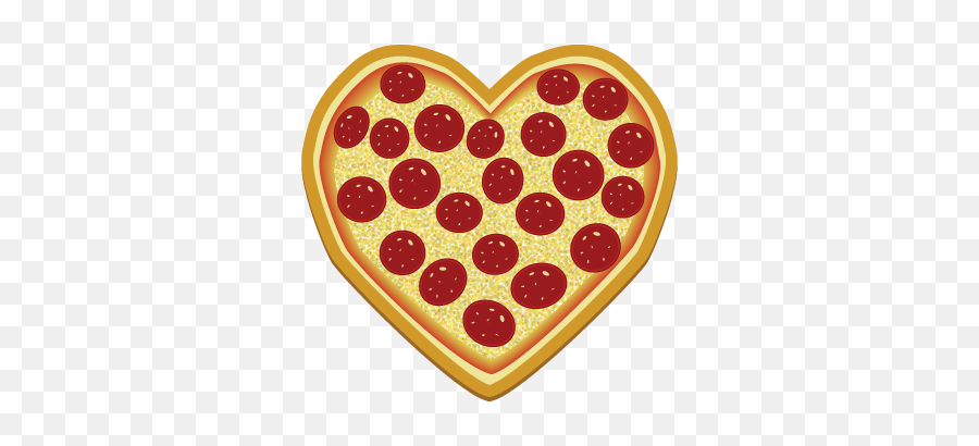 Proud 2 - Heart Shaped Pizza Clip Art Png,Pizza Emoji Png