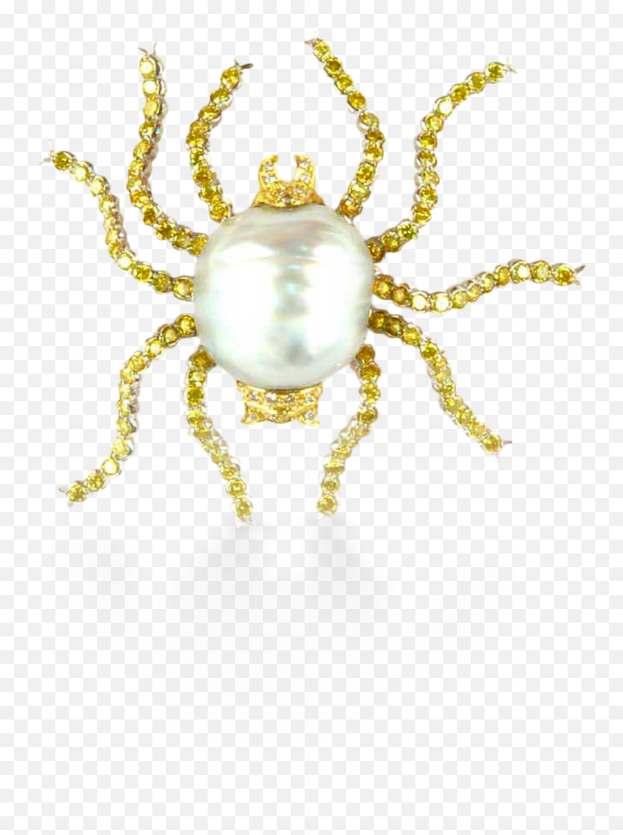 Spider Brooch - Animalier Official Buccellati Website Gold Spider Transparent Png,Spider Logo
