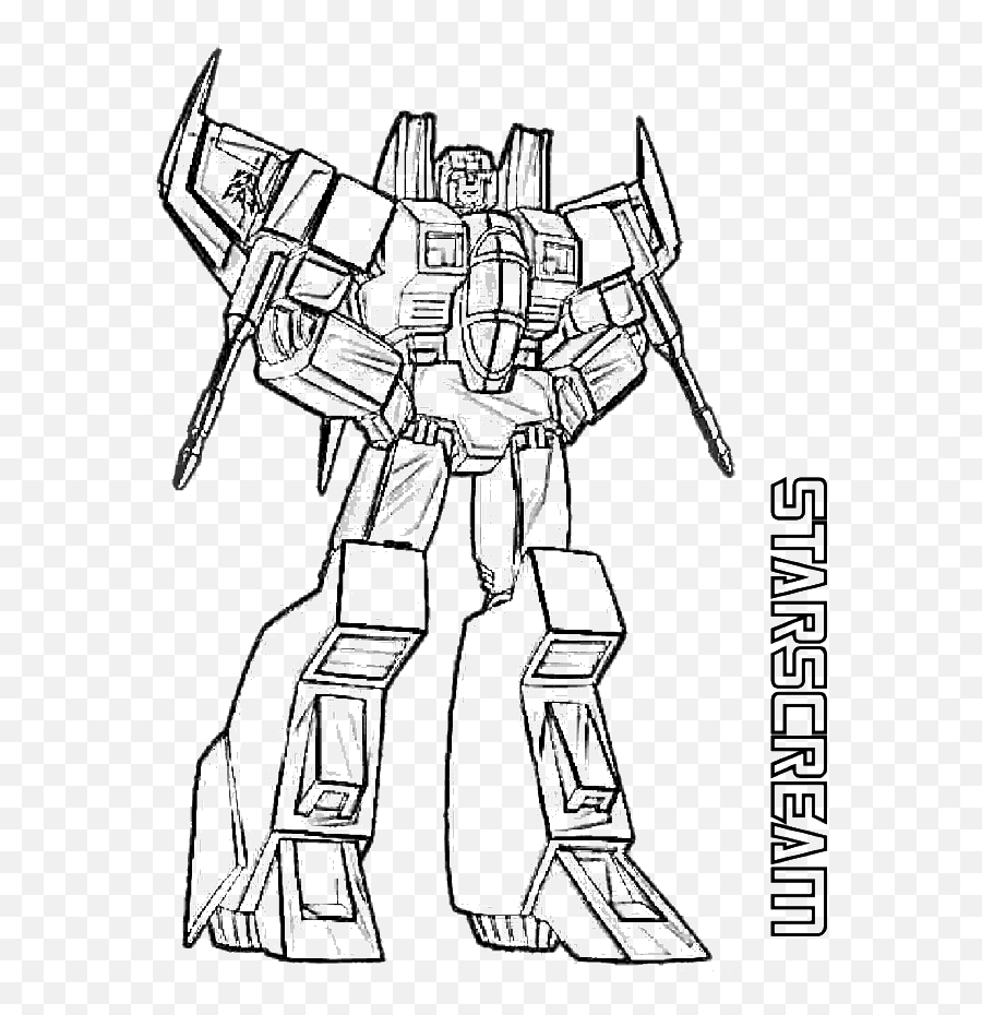 Download Cornfield Drawing Starscream - Transformers Transformers Starscream Coloring Pages Png,Corn Field Png