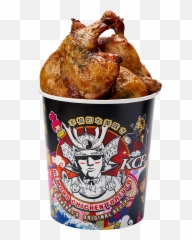 011 Roast Chicken Leg Bucket 6 Get 1 Free Png
