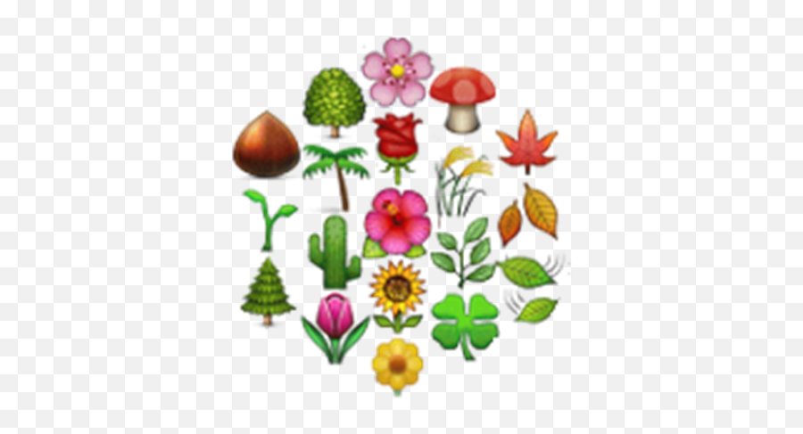 Flowers Emoji Png Plants Emojis - Qantu,Flower Emoji Png
