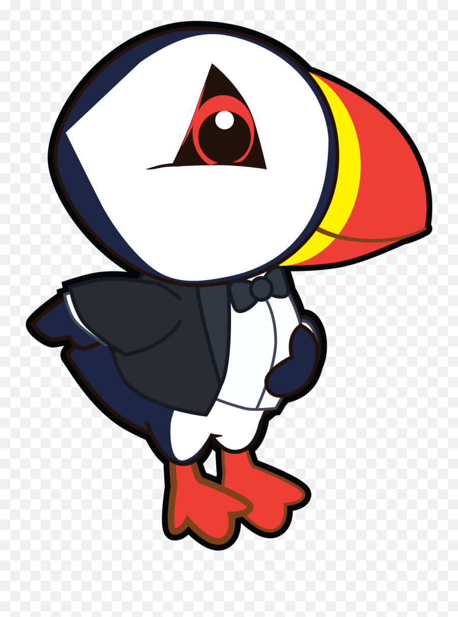 Puffin Clipart Png Transparent - Clipart Puffin Cartoon,Puffin Png