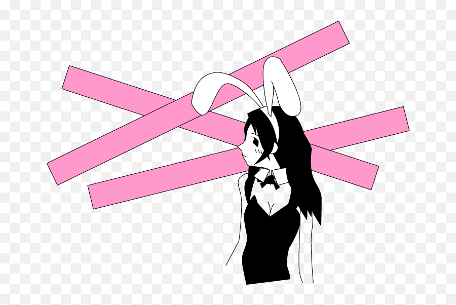 Playboy Bunny Rabbit - Free Vector Png,Playboy Bunny Logo Png