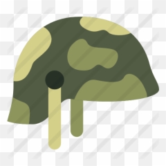 Helmet - Military Flat Icon Png