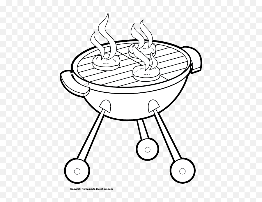 Download Cookout Black And White - Black And White Cookout Clipart Png,Cookout Png