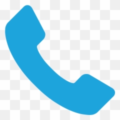 Download Hd Rain - Mobile Logo Png Transparent Background Phone Symbol Blue Color