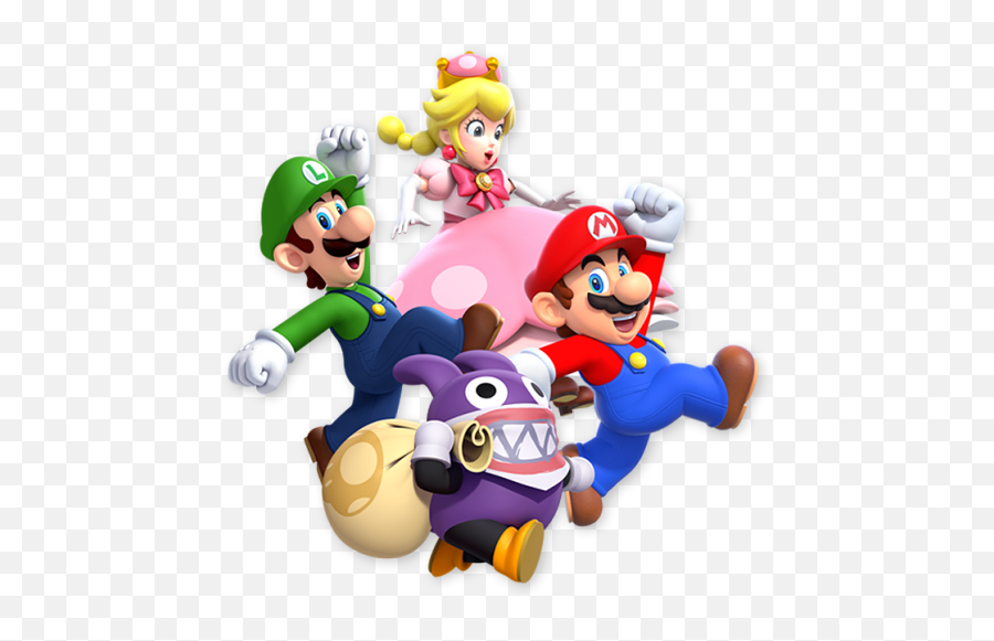 New Super Mario Bros U Deluxe Nintendo Switch Games - New Super Mario Bros U Deluxe All Characters Png,Mario Kart Png