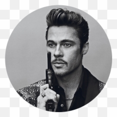 Download Brad Pitt By Steven Klein - Steven Klein Brad Pitt Brad Pitt Interview Magazine Png,Brad Pitt Png