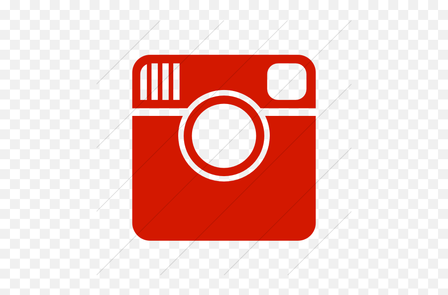 Iconsetc Simple Red Foundation 3 Social Instagram Icon - Instagram Png Icon Black,Instagram Icons Png