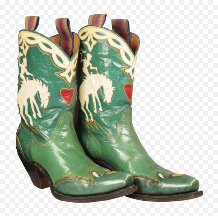 Cowboy Boot Png High - Vintage Retro Cowgirl Boots,Cowboy Boot Png