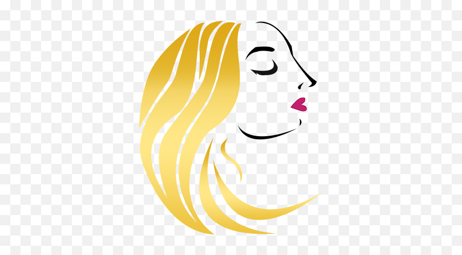 Glamorous Woman 9 Golden Hair U2013 Theme Snap - Golden Hair Logo Png,Blond Hair Png