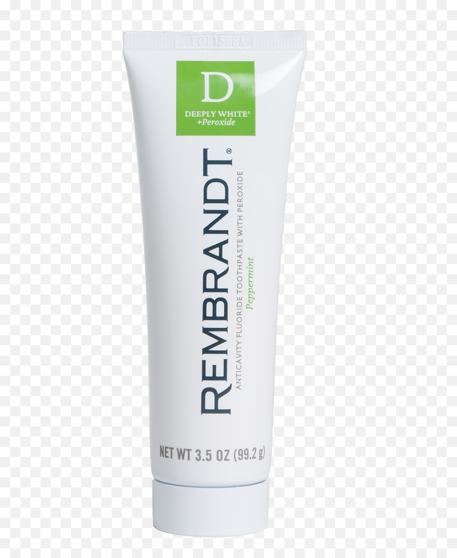 Rembrandt Deeply White Toothpaste - Rembrandt Whitening Png,Toothpaste Png