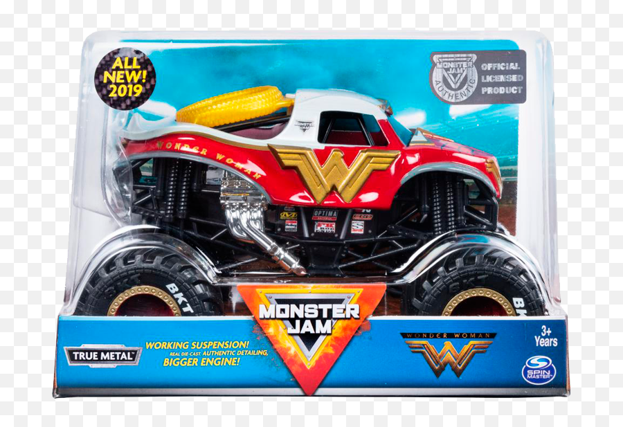 1 - Uweekly 2019 Wonder Woman Monster Jam Truck Png,Monster Jam Png