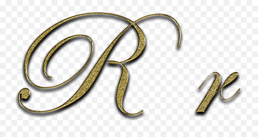 Letter R Gold - Free Image On Pixabay Love You Baby Hearts Png,Letter R Png