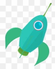 Futuristic Rocket Tilted Clipart Free Download Transparent - Doterra Poof png