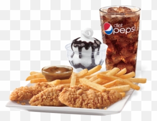 3 - Pc Chicken Strip Meal Food Menu Dairy Queen Dairy Queen Chicken Strips Png,Chicken Tenders Png