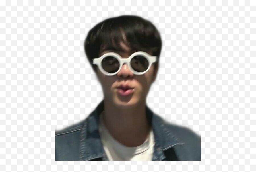 Jin Meme Sticker By Whoisprai - Jin Png,Meme Sunglasses Png