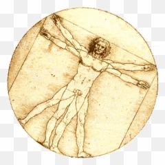 Zach Scott - GIF of Leonardo Da Vinciu0027s Vitruvian Man Dot png