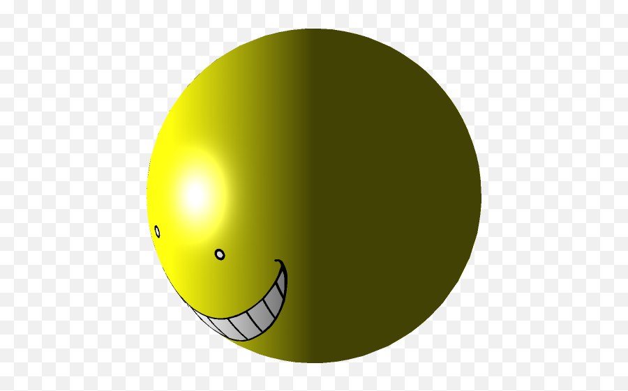 Korosensei 3d Cad Model Library Grabcad - Happy Png,Koro Sensei Png