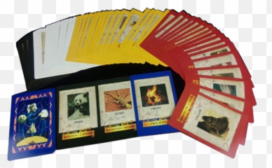 Wjpc - Recycled Paper Print Tarot Cards With Booklet And Playing Card Png,Tarot Cards Png
