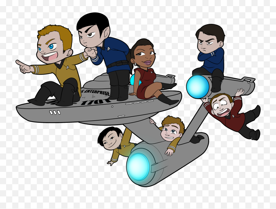 Star Trek Clip Art Hd Png Download - Clip Art Star Trek Logo,Starship Enterprise Png