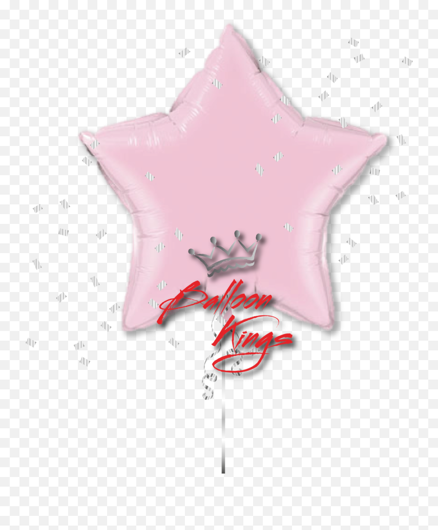 Large Pearl Pink Star - Trolls Balloons Png,Pink Star Png