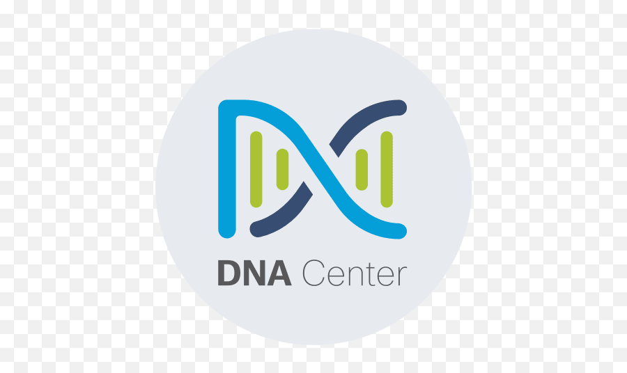 Dna Centre Round Logo With Green And Blue Symbol Xbc - Cisco Dna Center Logo Png,Round Logo