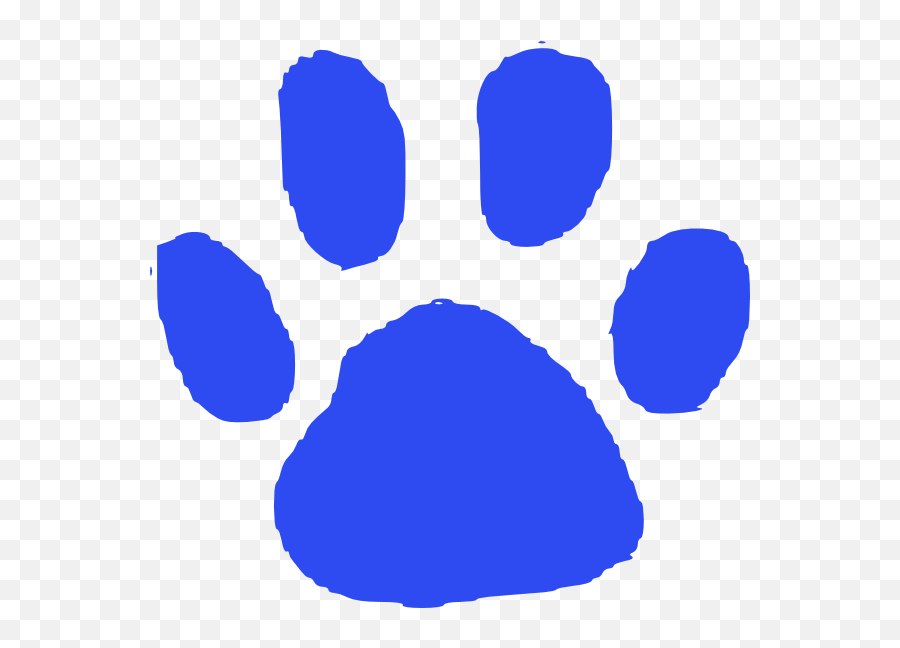 Feet Clipart Blue Foot - Painted Stone Elementary School Png,Blue Paw Print Logos