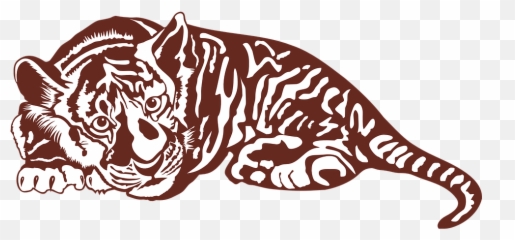 Tiger Png Clipart 9 - Tiger Cub Face Vector,Bengal Tiger Icon