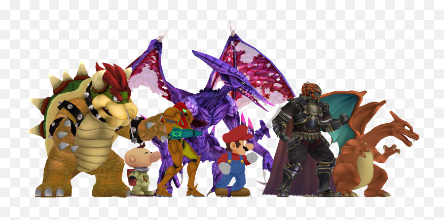 Ridley Is Too Big Comparison - Super Smash Bros Ultimate Super Smash Bros Godzilla Png,Ridley Png