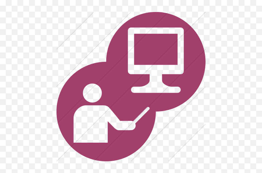 Iconsetc Simple Pink Iconathon Blended Learning Icon - Blue Learn Icon Png,Smart Device Icon