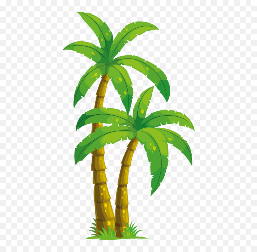 Palm Tree Icon Png Trees Clip Art - Coconut Tree Illustration Png,Palm Tree Logo