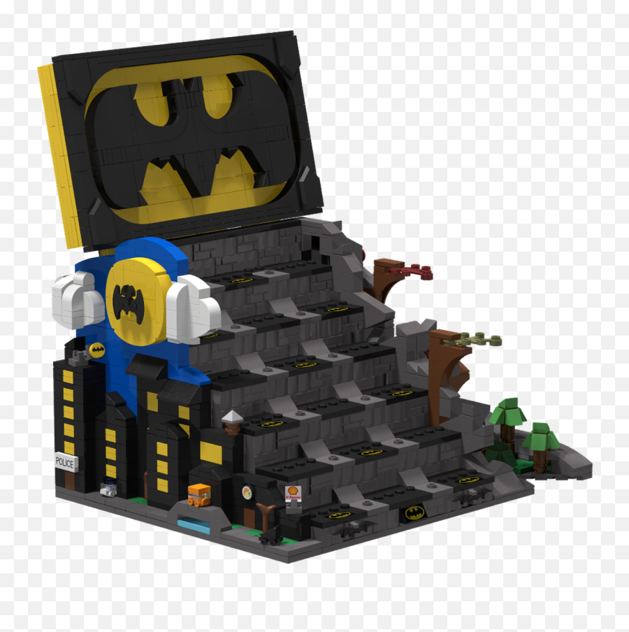 Bat Logo - Bricksafe Lego Batman Minifigure Display Moc Png,Lego Batman Icon