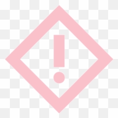 Pink Warning 8 Icon - Free pink icons Good png