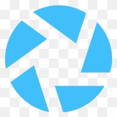 Caribbean Blue Aperture Icon - Free caribbean Vertical png