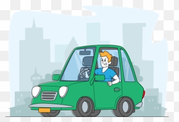 Driver Icon - Download in Colored Outline Style Accident png