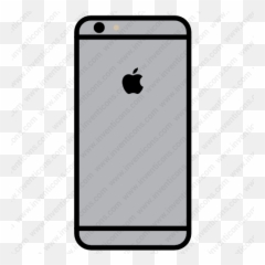 Download Iphone Vector Icon Inventicons - Iphone 6 Plus Back View png