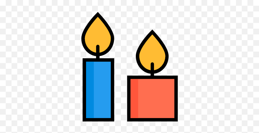 Candle Celebration Christmas Decoration Holiday Xmas Icon Png