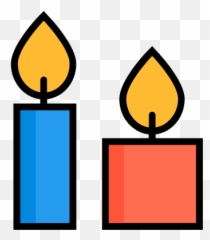 Candle Celebration Christmas Decoration Holiday Xmas Icon Png