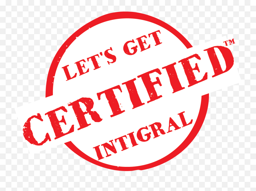 Intigral Certified Fabricator Stamp - Circle Png,Certified Stamp Png