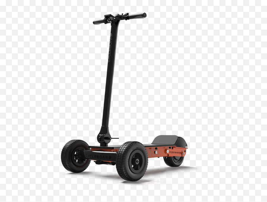 Cycleboard 3 Wheel Electric Scooter - Diy 3 Wheel Scooter Lean To Steer Png,Icon Variant Ghost Carbon Helmet