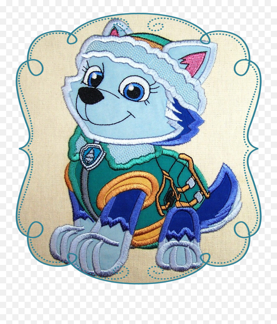 Paw Patrol Embroidery Designs - Heservtngcforg Cartoon Hand Embroidery Designs Png,Paw Patrol Png
