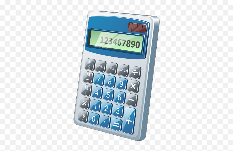 Calculator Icon Png Blue