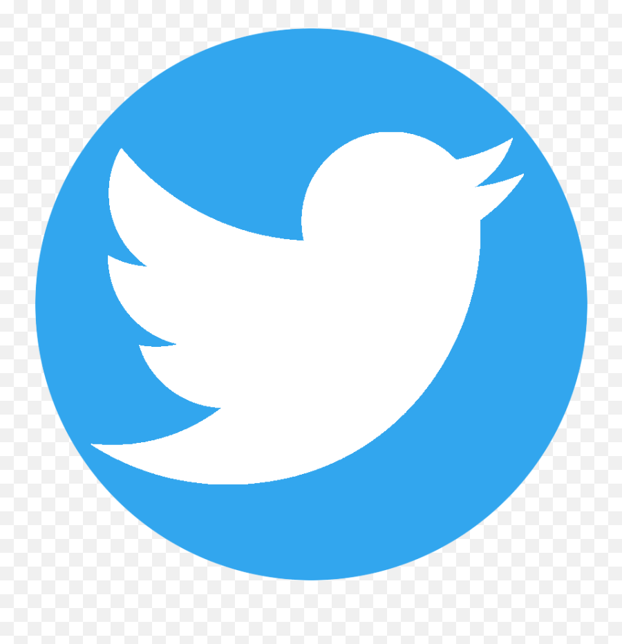 Logo Twitter Redondo Png 1 Image - Transparent Background Twitter Logo,Twitter Logo .png