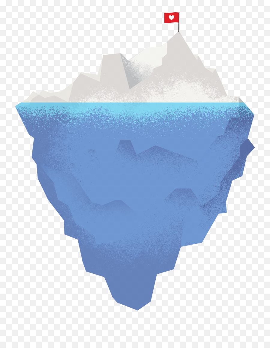Iceberg Clipart Powerpoint - Iceberg Png Transparent Illustration,Transparent Image Powerpoint
