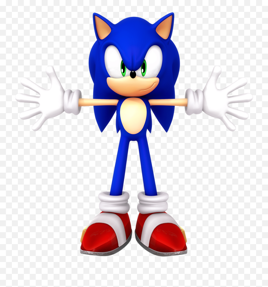 More Like - Sonic 3d Model Png,T Pose Png