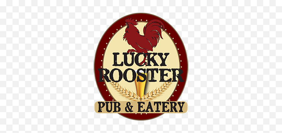 The Lucky Rooster Logo - Rooster Png,Rooster Logo