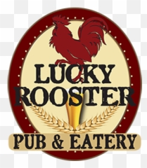The Lucky Rooster Logo - Rooster Png,Rooster Logo