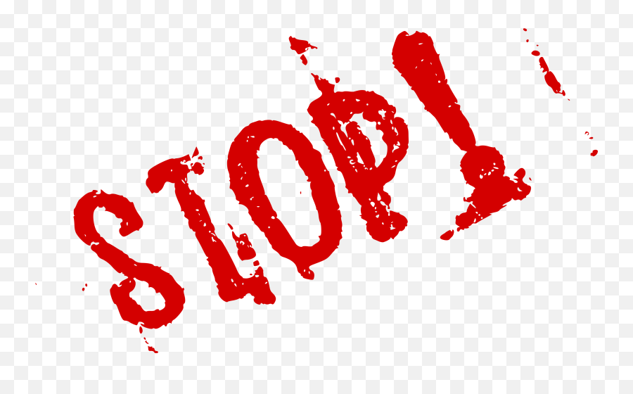 8 Grunge Word Stop Transparent - Png Transparent Stop Word,Stop Sign Transparent Background