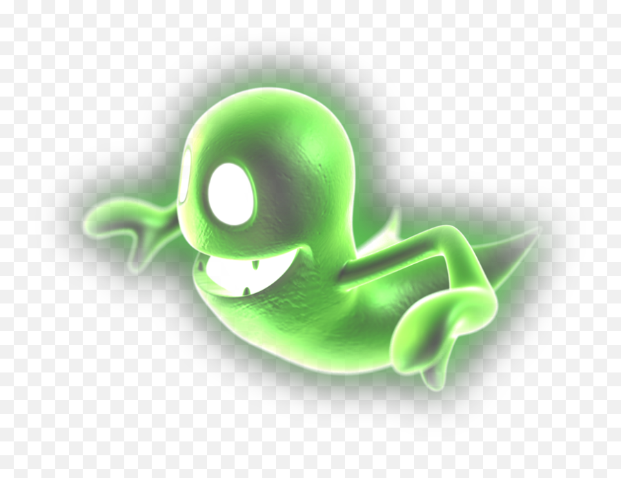 Download Ghost - Transparent Luigiu0027s Mansion Dark Moon Green Luigis Mansion 2 Ghosts Png,Ghost Emoji Png